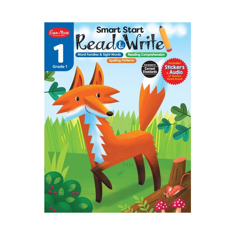 Smart Start: Read and Write, Grade 1 Workbook - (Smart Start: Read & Write) by  Evan-Moor Educational Publishers (Paperback), 1 of 2