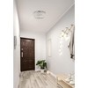 Elegant Lighting Century 4 light Chrome Flush Mount Clear Royal Cut Crystal - 3 of 4