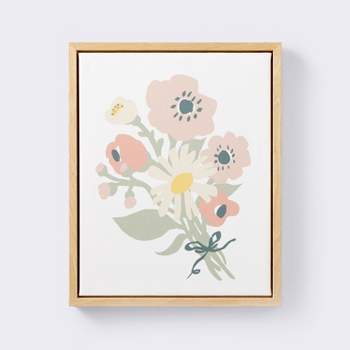 11x14 Framed Canvas - Floral - Cloud Island™