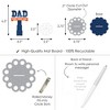 Big Dot of Happiness Happy Father's Day - DIY We Love Dad Party Money Holder Gift - Cash Cake - 3 of 4