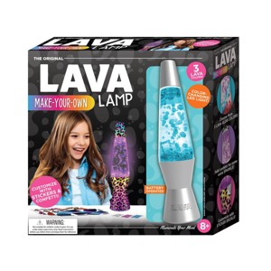 Schylling Lava Labs MYO Lava Lamp: Craft Kit for 8-11 Year Old Girls, Birthday Gift Idea, Includes Activity Guide, Requires AAA Batteries - 1 of 3