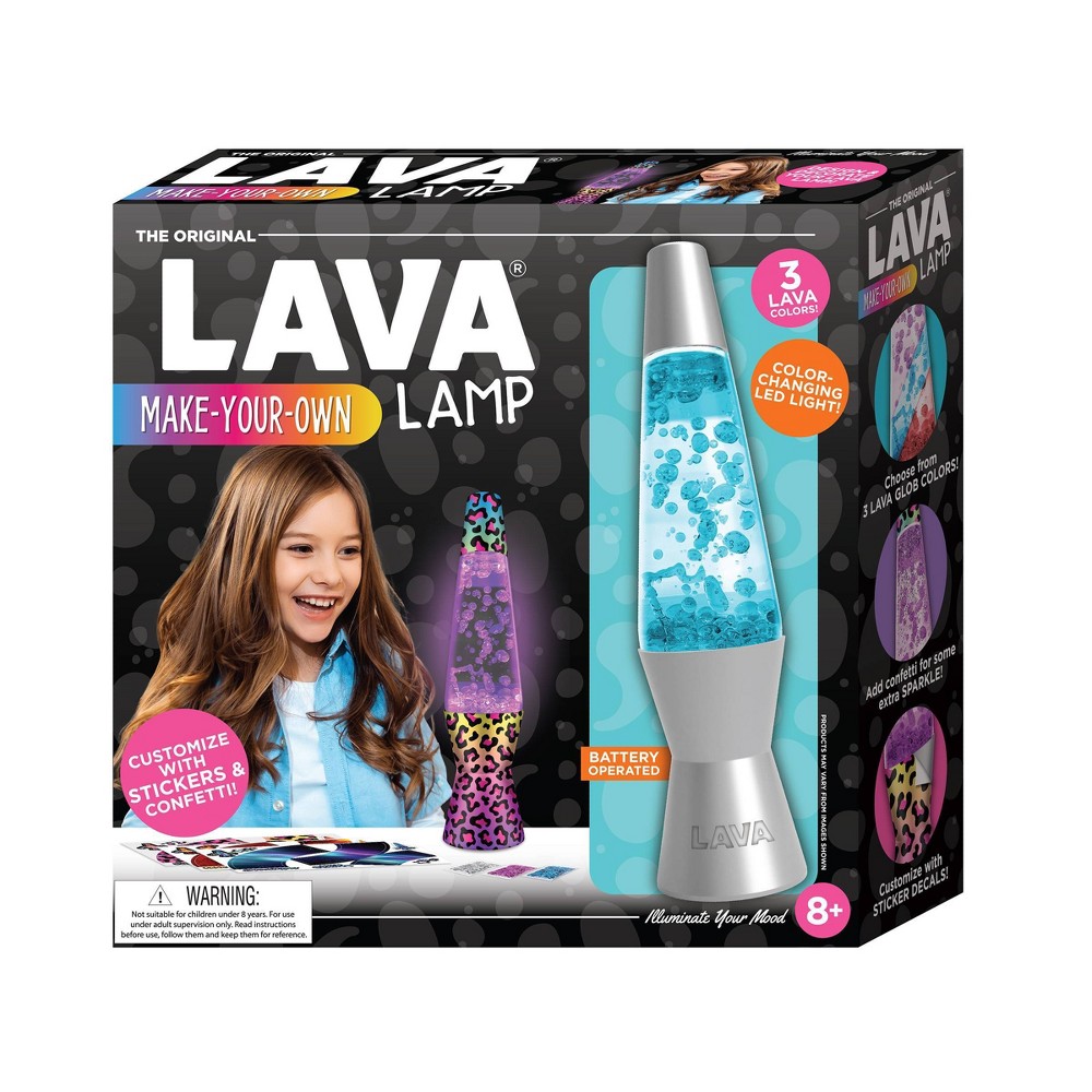 Photos - Accessory Schylling Lava Labs MYO Lava Lamp: Craft Kit for 8-11 Year Old Girls, Birthday Gift Idea, Includes Activity Guide, Requires