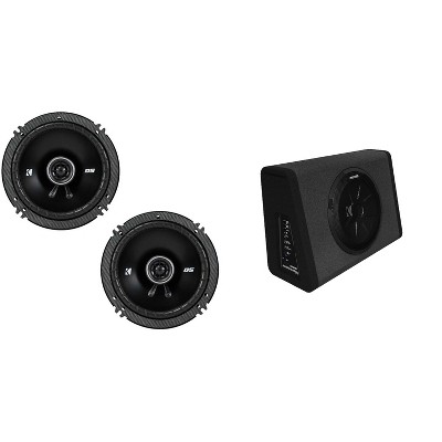 Kicker 11PT250 Powered Enclosure & 43DSC6504 6.5"  Bundle