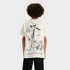 Boys' Nightmare Before Christmas Halloween Short Sleeve Graphic T-Shirt - Ivory - 3 of 4
