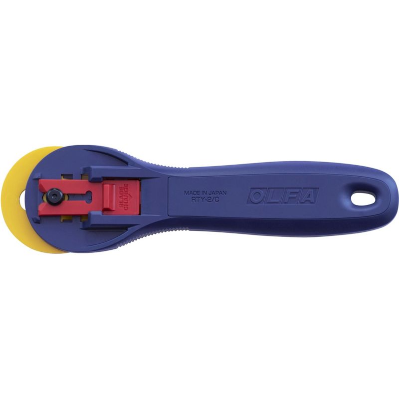 OLFA Quick-Change Rotary Cutter 45mm-Navy, 4 of 5