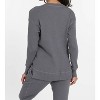 Women's Cabo Split Neck Top - LEIMERE - 3 of 3