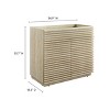 Modway Render 36 inch Faux Travertine Bathroom Vanity Cabinet (Sink Not Included) by Modway - 3 of 4