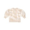 Girl Organza & Terry Sweatshirt - OMAMImini - 2 of 2