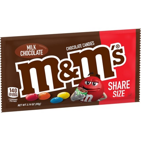 M M S King Size Milk Chocolate Candies 3 14oz Target