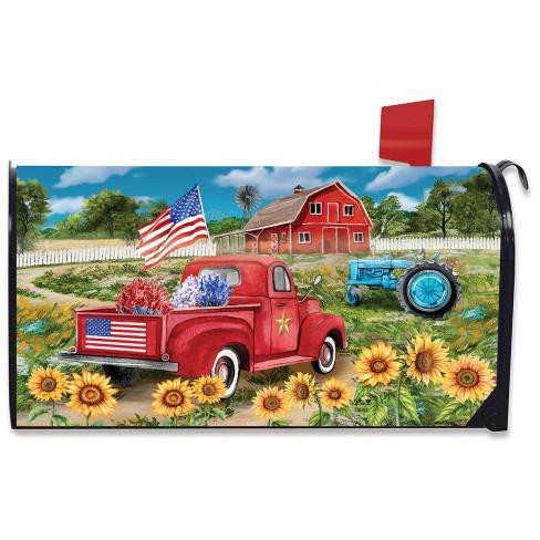 Briarwood Lane Land Of The Free Patriotic Large Magnetic Mailbox - image 1 of 2