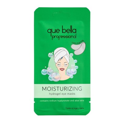 Que Bella Professional Moisturizing Gel Eye Mask - 6pc