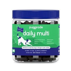 PupGrade Daily Multivitamin Chew Supplement for Dogs - 30 Count - 1 of 4