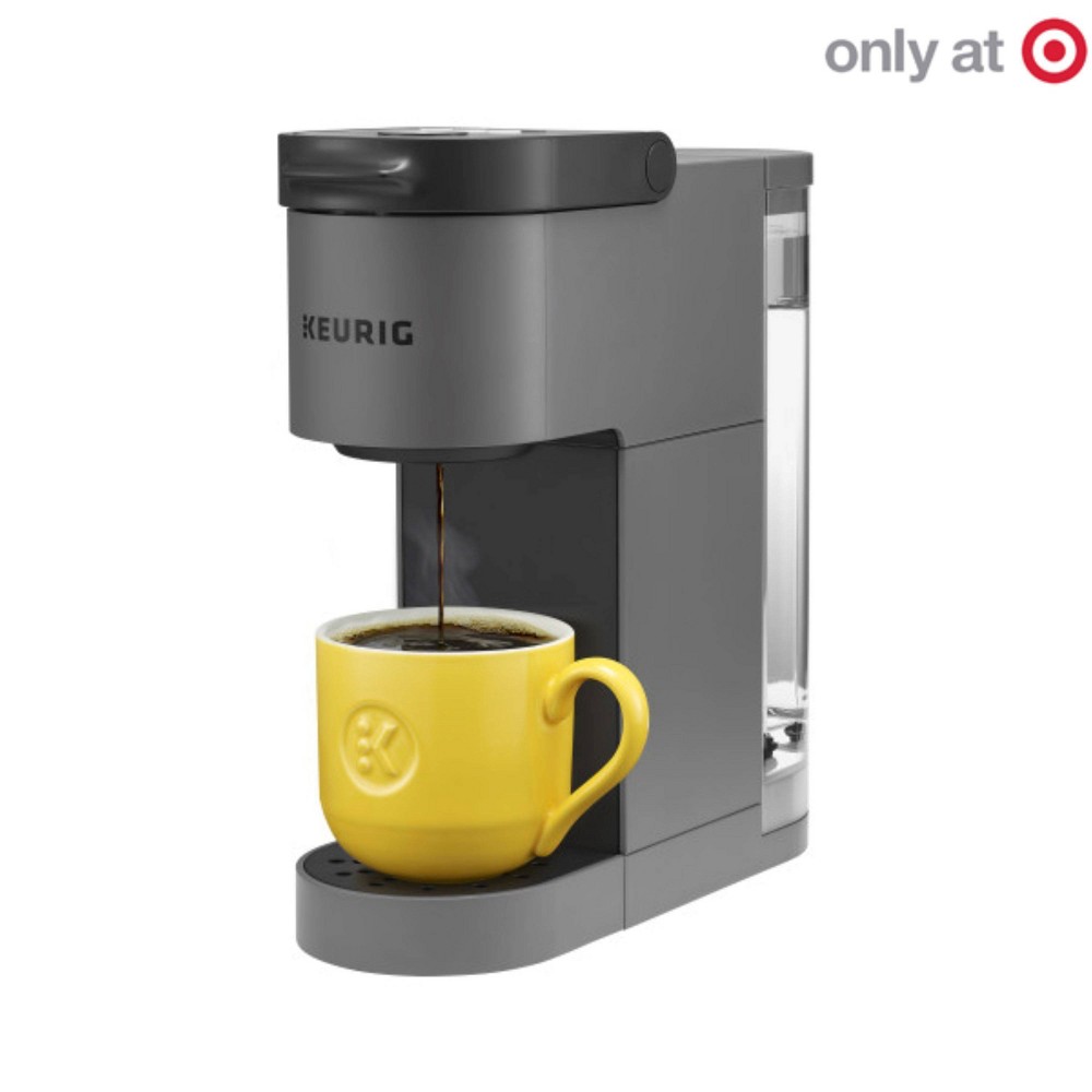 Photos - Coffee Makers Accessory Keurig K-Mini Go Single-Serve K-Cup Pod Coffee Maker Gray 