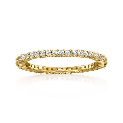 Ross-Simons 0.50 ct. t.w. Diamond Eternity Ring in 14kt Yellow Gold