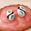 Women's The Marquess Stud Earrings - Sky Blue:Pistachio Green - 2 of 4