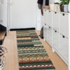 Washable Living Room Rugs Farmhouse Geometric Area Rug Soft No Slip Non-Shedding Carpet for Bedroom Dining Room Home Office - 2 of 4