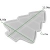 JDICTION Christmas Tree Resin Tray Mold - Large Silicone for Epoxy/Concrete Casting, Jewelry Storage, Candle Holder, Ornament & DIY Decor - 3 of 4