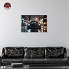 Notoriart Drive Through the Town Car Wall Art Framed - 2 of 4