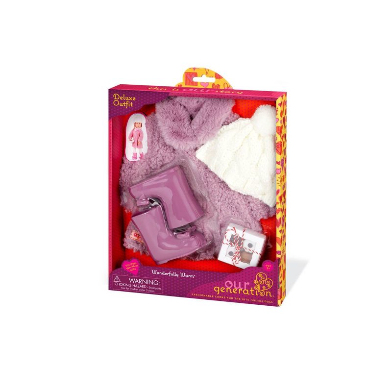 Our Generation Wonderfully Warm Fashion Outfit &#38; Treat Box for 18&#34; Dolls, 6 of 10