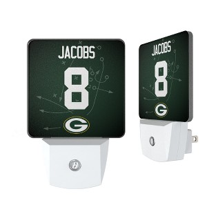 NFL Green Bay Packers Players Game Tactic Night Light 2-Pack - 1 of 4