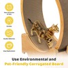 Sandinrayli Cat Exercise Wheel 34" - Large Treadmill with Scratching Pad & Locking Mechanism - 4 of 4