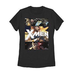 Women's Marvel X-Men Team Panels T-Shirt - 1 of 3