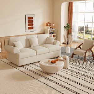 SKONYON 3-Seater Modern Sofa Couch with Extra Deep Seats - 1 of 4