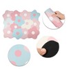 Unique Bargains Floral Dish Drying Mats Blue Pink 1 Pc - 3 of 4
