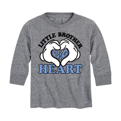 Boys' - Disney - Little Brother Big Heart Long Sleeve Graphic T-Shirt - image 1 of 4