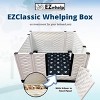 EZwhelp EZclassic Tall 48 x 48 Padded Dog Whelping Box with Removable Rails, 3 Piece Entrance Door, Pad and Canvas Floor Liner, Black - image 3 of 4