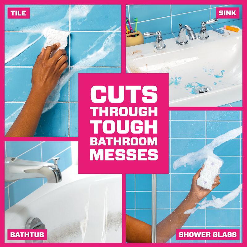 Mr. Clean Magic Eraser Ultra Bath Multi-Purpose Cleaner - 3ct, 5 of 12