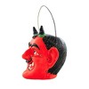 Cody Foster 6.0 Inch Mischievous Devil Candy Bucket Halloween Vintage-Looking Horns Decorative Buckets - 4 of 4