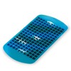 Host Mini Ice Cube Tray, Makes 160 Cubes, Durable Silicone Trays, Perfect for Cocktails, Whiskey, Margarita, Iced Coffee, Set of 1, Blue Marble - 3 of 4
