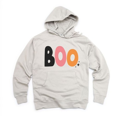 Simply Sage Market Women's Graphic Hoodie Boo Colorful Stars