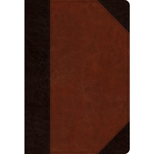 ESV Student Study Bible (Trutone, Brown/Cordovan, Portfolio Design) - (Leather Bound) - 1 of 1