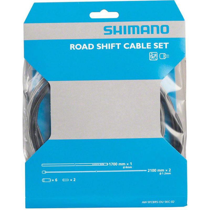 Shimano Road SP40 Base Level Derailleur Shift Cable and Housing Set Black, 2 of 3