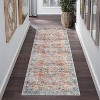 Area Rugs for Living Room Bedroom Non Slip Machine Washable Soft Vintage Rugs Low Pile Large Rug for Dining Room Office Nursery - 2 of 4