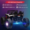 24V 2-Seater Ride On UTV with Remote Control, 10AH Battery, 400W Motors, LED Lights, Music, Horn, Suspension - 4 of 4