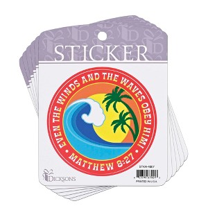 Dicksons Adhesive Sticker Decal for Journaling, Scrapbooking, and Accessory Personalization 3.75 x 4.75 Vinyl Horseshoe, Cross, and Sunflower - PACK - 1 of 1
