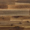 Cusco Acacia Rustic Bench Brown - Armen Living: Metal-Legged, 3-Seater, Spot Clean, Wood Frame - 3 of 4