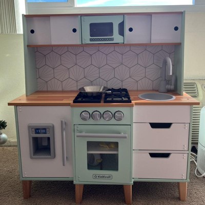 Kidkraft Mckinney Toddler Mid-century Modern Play Kitchen : Target