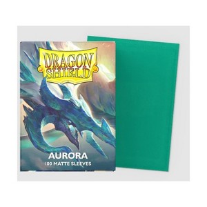 Dragon Shield Sleeves – Matte Aurora 100 CT – Card Sleeves - Smooth & Tough - Compatible with Pokemon, Magic The Gathering Cards & Digimon MTG TCG OCG - 1 of 1