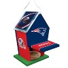MasterPieces Officially Licensed NFL New England Patriots outdoor wood birdhouse! - 3 of 3