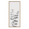 18" x 40" Sylvie Eucalyptus II Gray Soft White Canvas by Creative Bunch - Kate & Laurel All Things Decor - 2 of 4