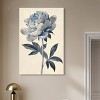 Art Remedy Delicate Blue Flower Minimalistic Botanical and Floral Art Prints Unframed - 2 of 4