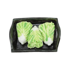 Unique Bargains Veggie Tray Magnetic Decal Yellow Green 1 Pc - 1 of 3