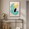 Art Remedy Abstract Earring Contemporary Shapes Abstract Wall Art Framed - 2 of 4