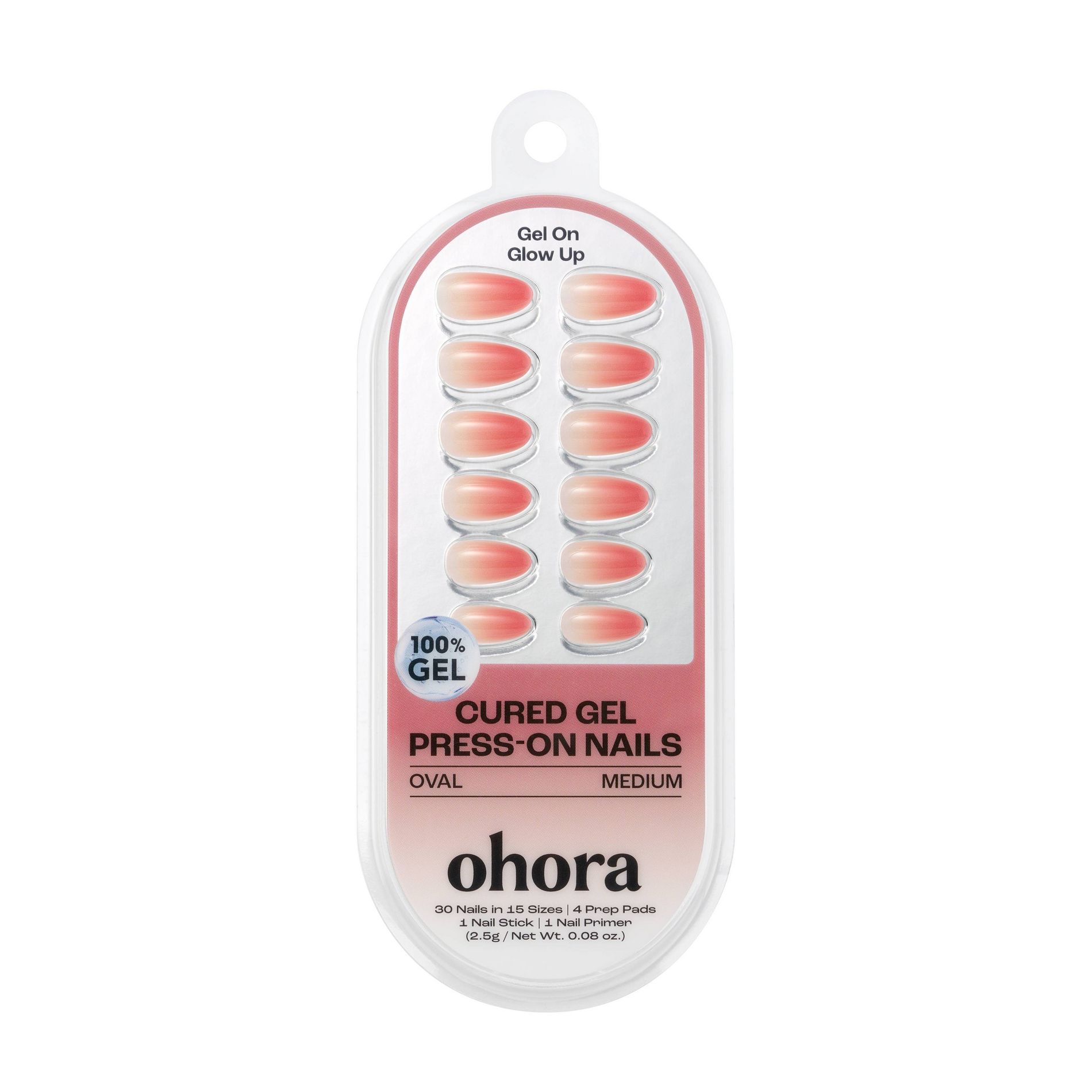 Ohora Nail Art Gel Tip - Sunset Ombre - 30ct