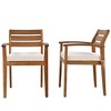 Maggift Outdoor Patio Seating Sets, Distinctive Conversation Friendly Design, Perfect for Gardens, Patios, Living Spaces, Beige, 78.7"*36"*29.5" - 4 of 4