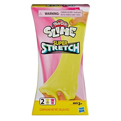 putting play doh in slime